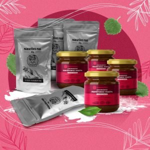 4 db-os Cukormentes Fenyőtoboz Paszta Csomag