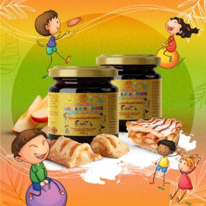 2 db-os Gyerek fenyőtoboz Paszta Almáspite ízben