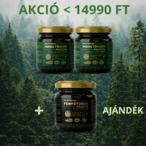 2 db Tömjén Paszta-ajándék Fenyőtoboz Pasztával