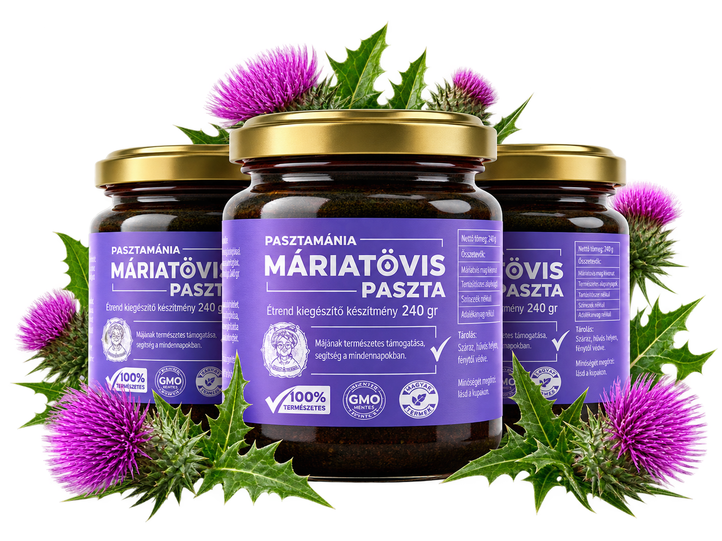 Máriatövis Paszta – 3 db-os csomag